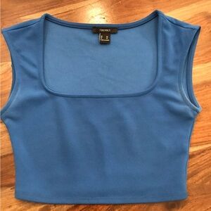 Forever 21 Sky Blue Crop Top